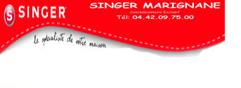 SINGER MARIGNANE Concessionnaire Exclusif  Tél: 04.42.09.75.00